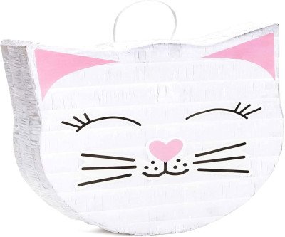 Whimsical Cat Piñata - Perfect for Cat Birthday Parties