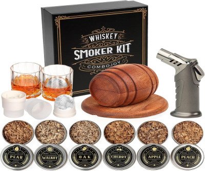 Cocktail Smoker Kit - Rich Flavor Infusion for Whiskey & Spirits