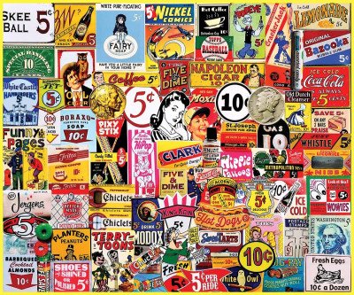 Premium Family Fun: 1000-Piece White Mountain Puzzle