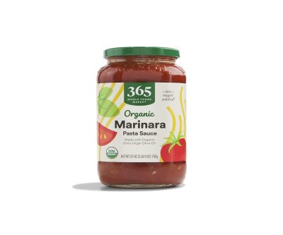 Whole Foods Organic Marinara Sauce - 25 Oz