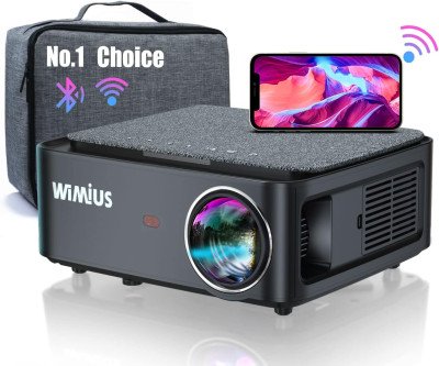 WiMiUS K1 5G Projector: 4K Native 1080P Home Theater Experience