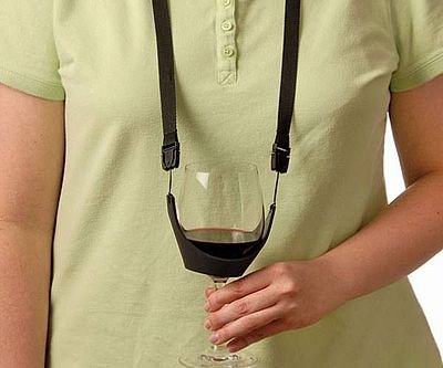 Wine Glass Holder Necklace