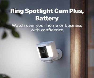Wireless Security Camera with Motion Spotlights & Two-Way Talk