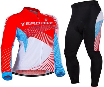 Women's UV-Resistant Cycling Outfit with 3D Gel Padding