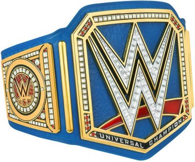 WWE Championship Belt - Blue Universal Title Replica