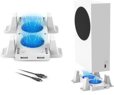Cool Xbox Series S Vertically with Adjustable Fans