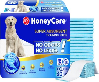 XXL Dog Training Pads - 30 Count Leak-Proof & Ultra-Absorbent