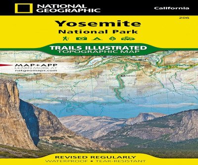 Waterproof Yosemite Trail Map: Navigate Anywhere