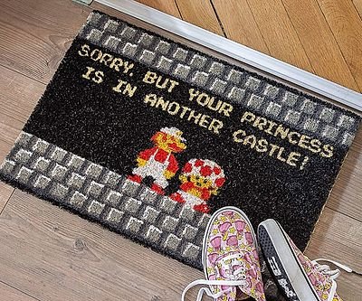 Your Princess Is In Another Castle Doormat