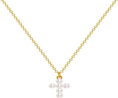 Dainty Zeffy Imitation Pearl Necklace for Elegant Occasions