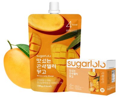 Zero Sugar Mango Treat - 4 Calorie Vegan Snack