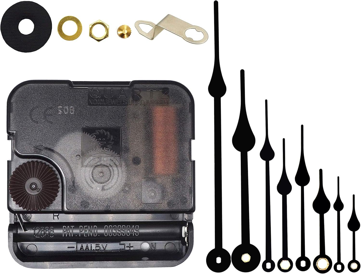 TIKROUND DIY Wall Clock Mechanism Replacement