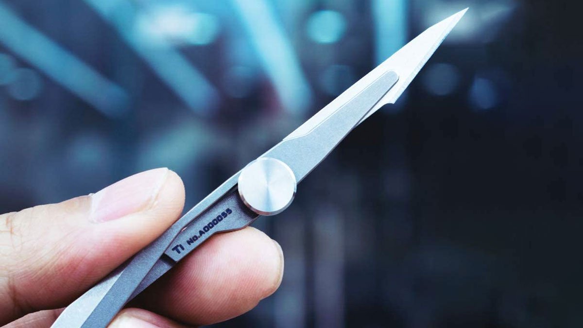 TITANER Titanium Folding Pocket Knife