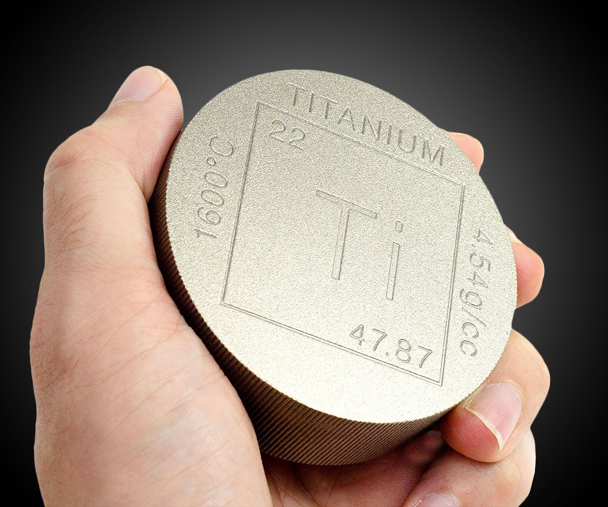 Titanium & Copper Bullion Paperweights