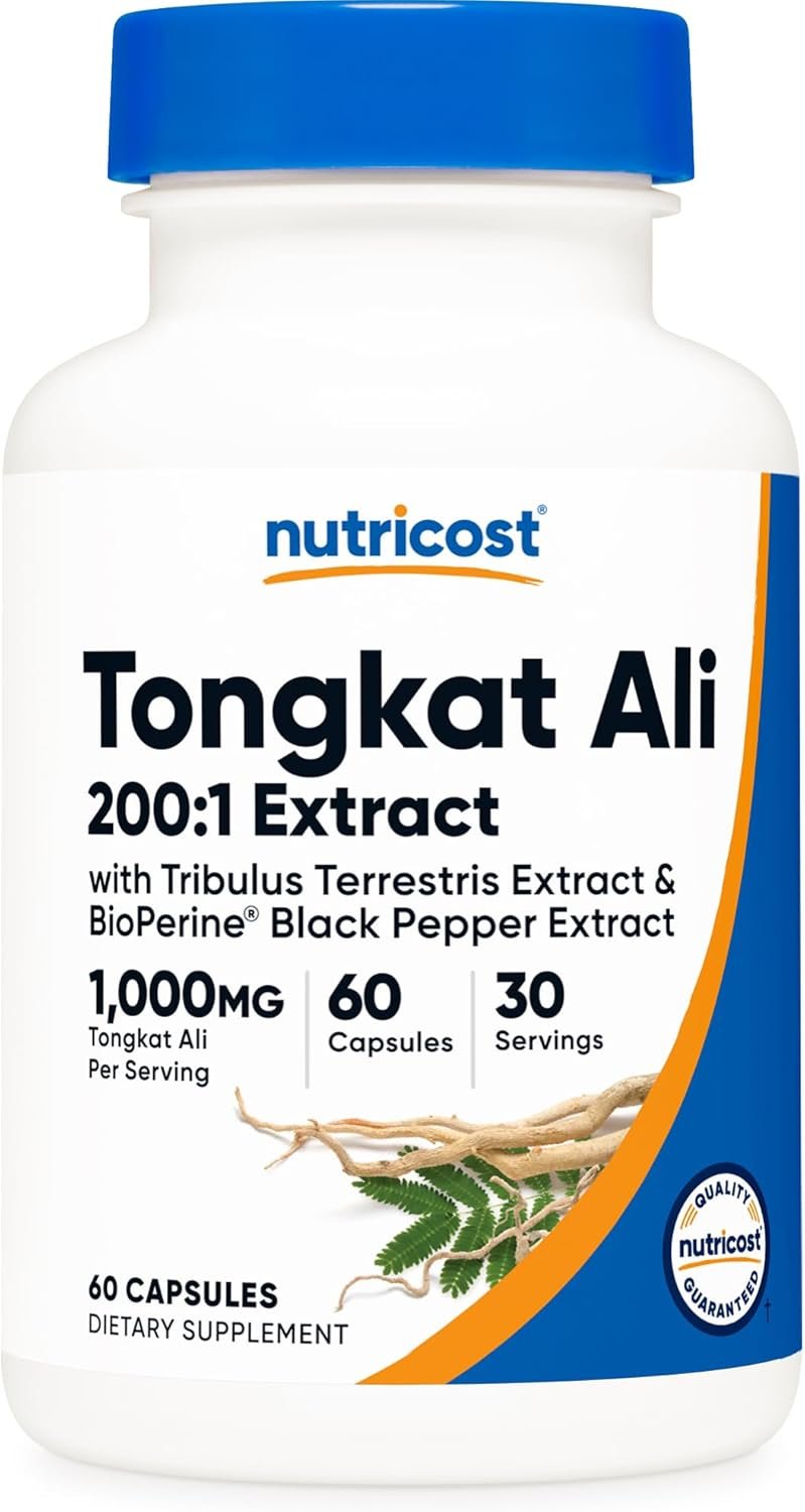 Tongkat Ali 1000mg Boosts Energy & Drive