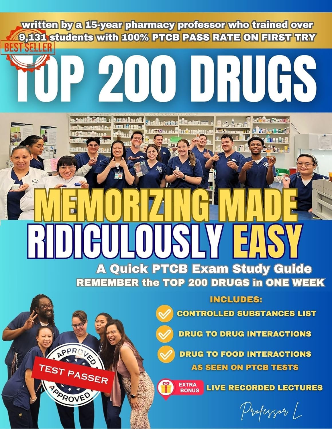 Easily Memorize the Top 200 Drugs in One Week!