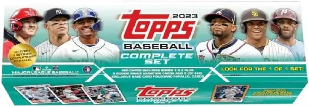 Complete 660-Card Baseball Set with Rookie Inserts