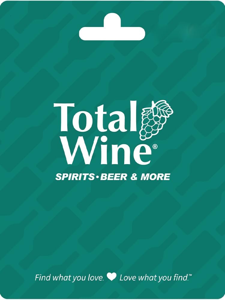 Total Wine & More Gift Card - Perfect for Wine Lovers