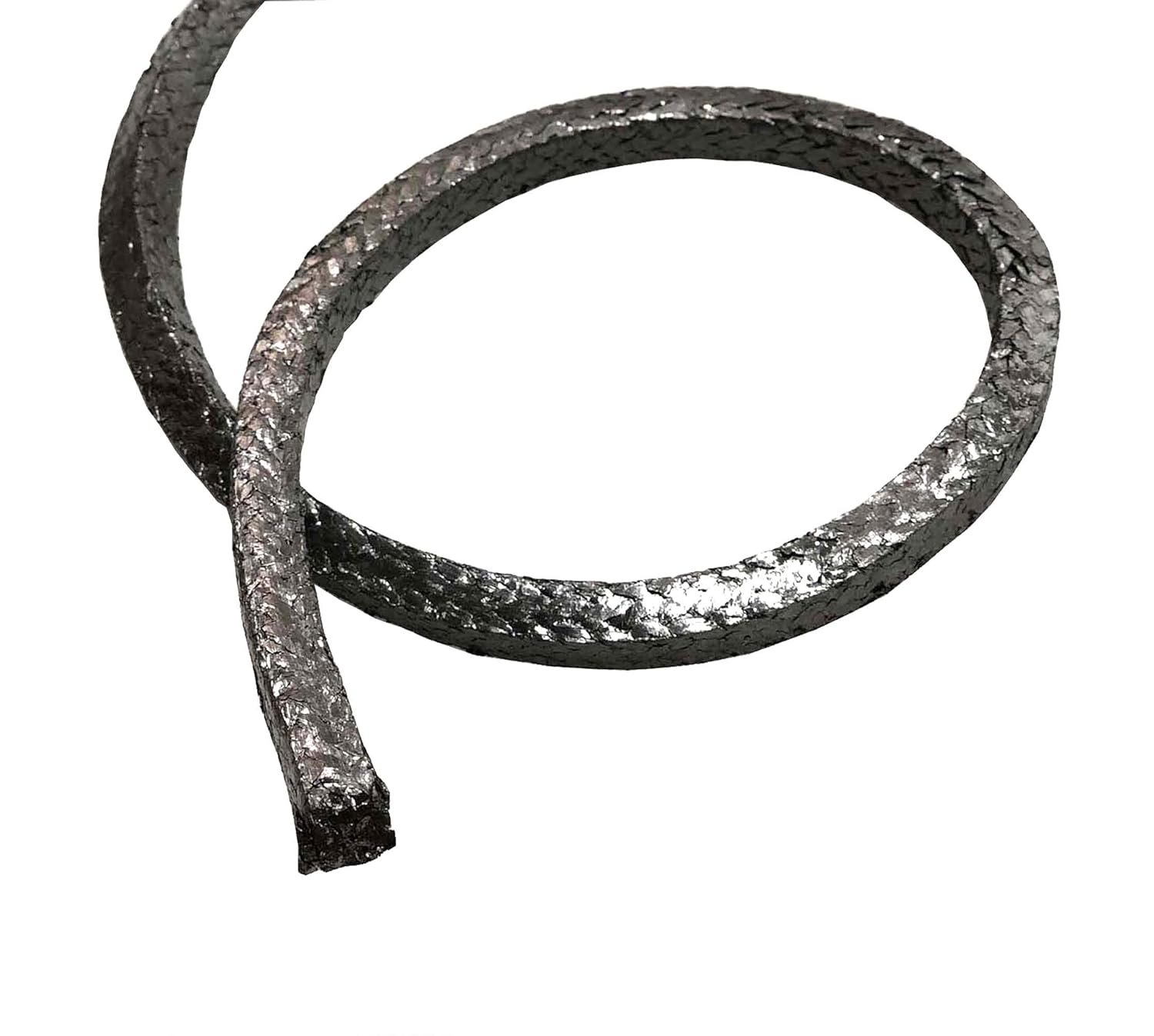 Tough Graphite Braided Packing Seals Pumps & Valves – 1x1in, 8ft