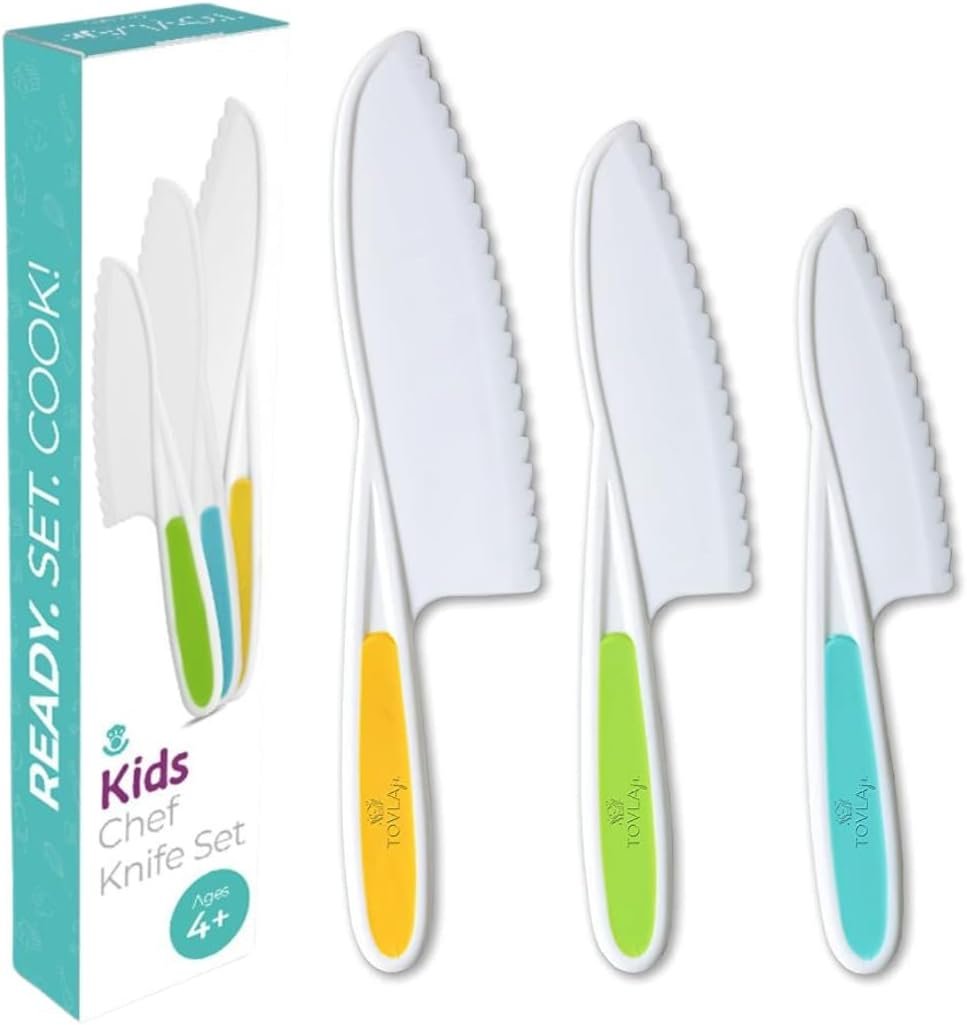 Tovla Jr. Kid Safe Knife Set for Young Chefs
