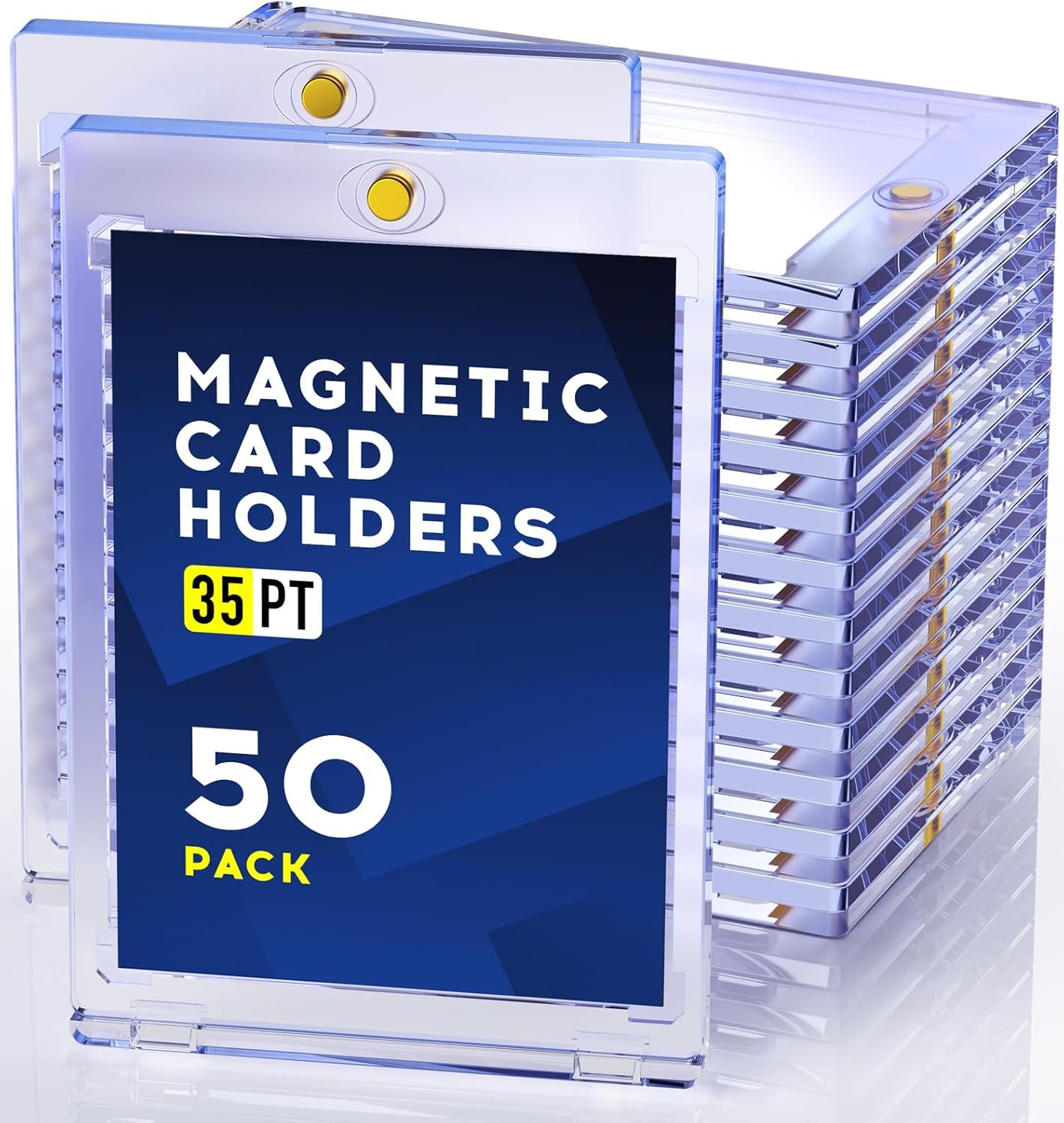 Ultimate Trading Card Protection: 50ct Magnetic Holders