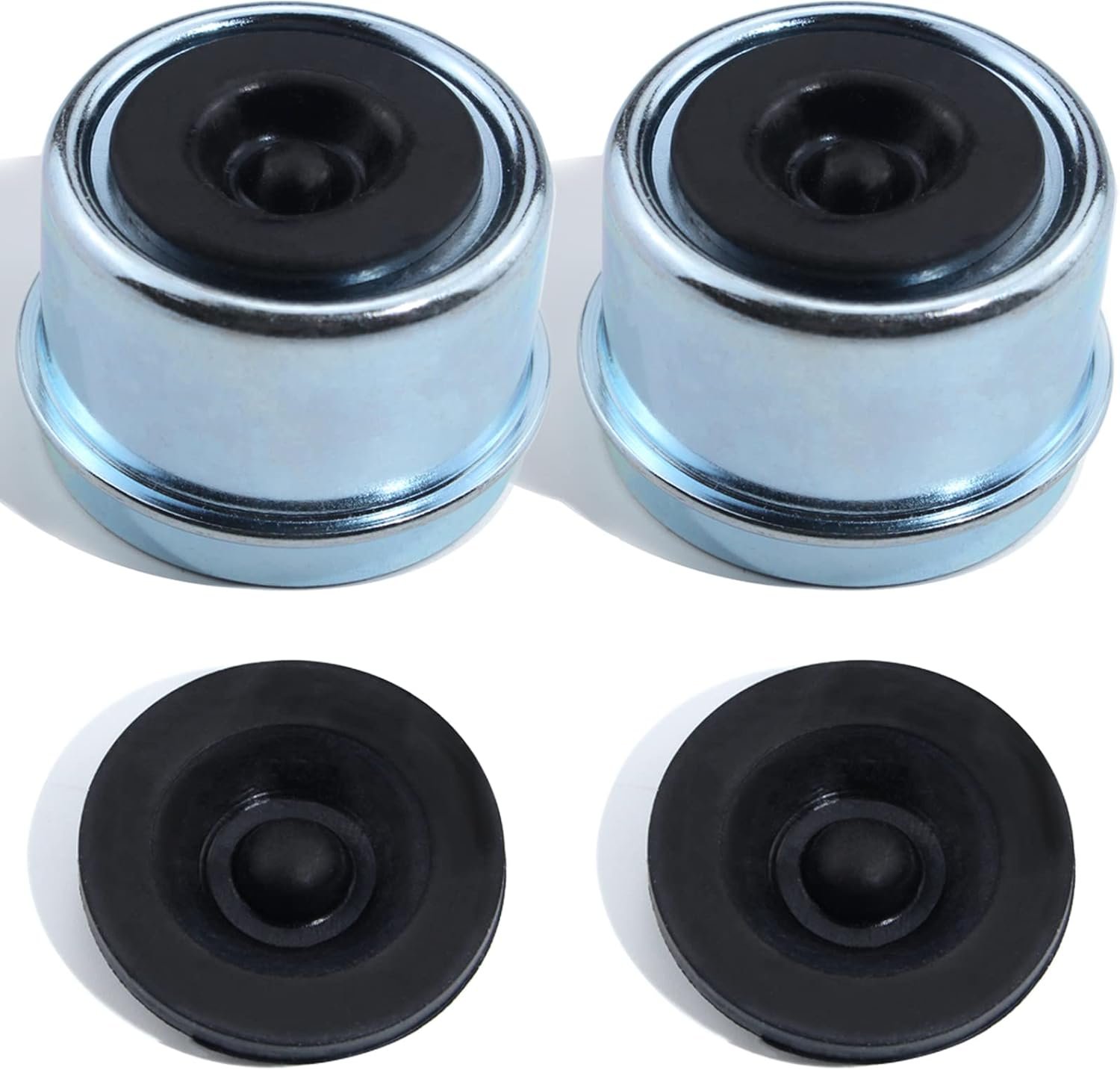Durable Trailer Axle Dust Cap Set for Smooth Driving