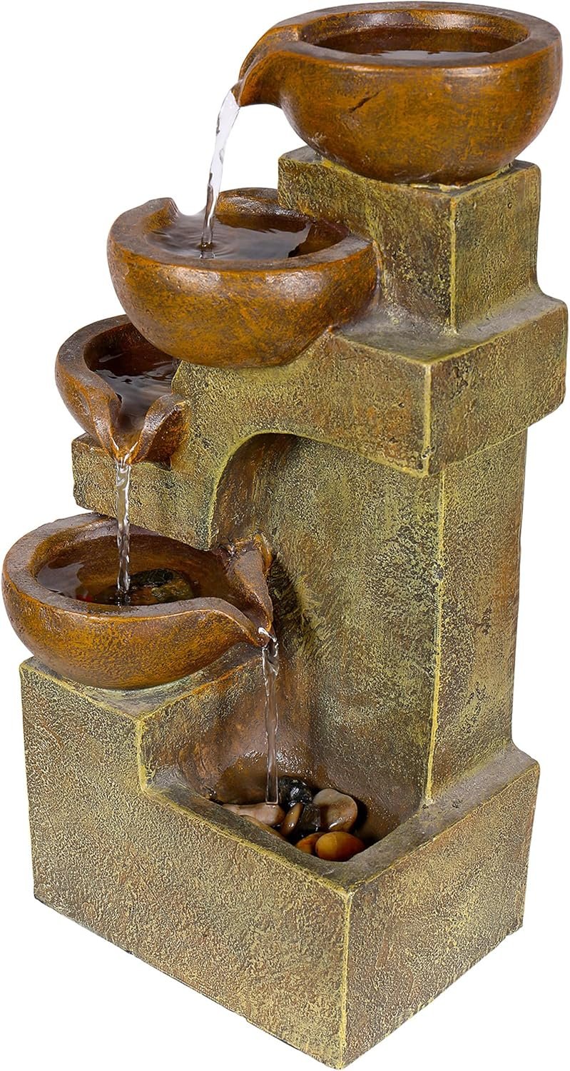 Tranquil Stone Tabletop Fountain