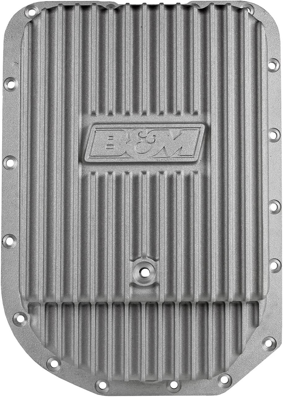 Premium Transmission Pan with Integrated Gauge Mount