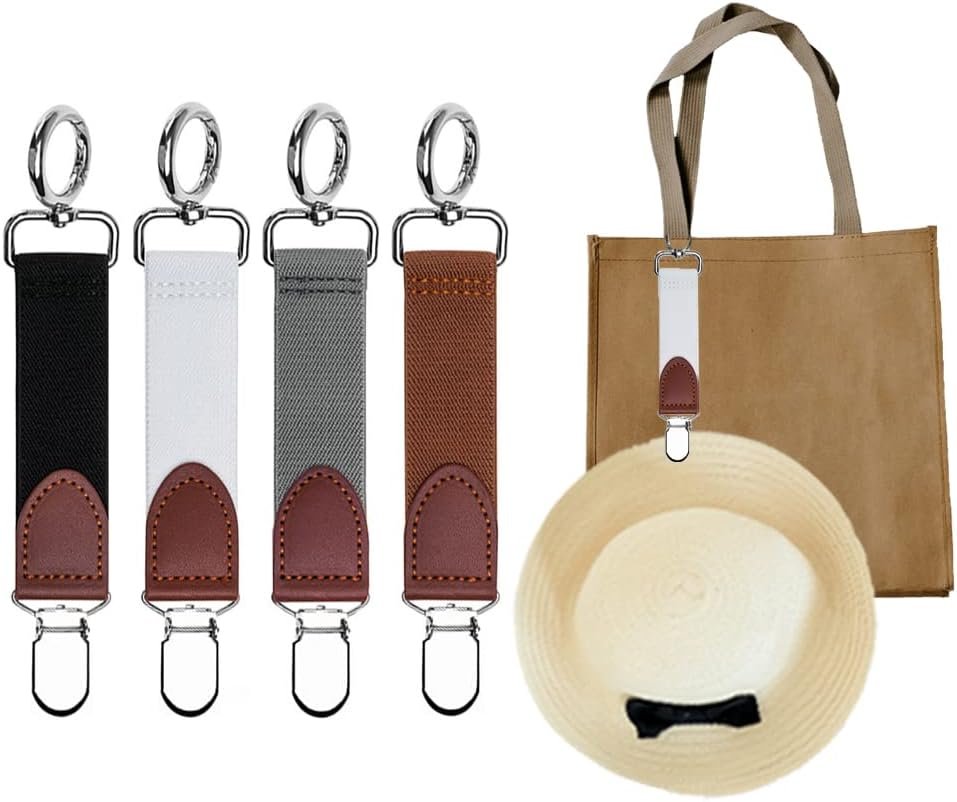 Never Lose Your Hat Again: Travel-Ready Hat Clips