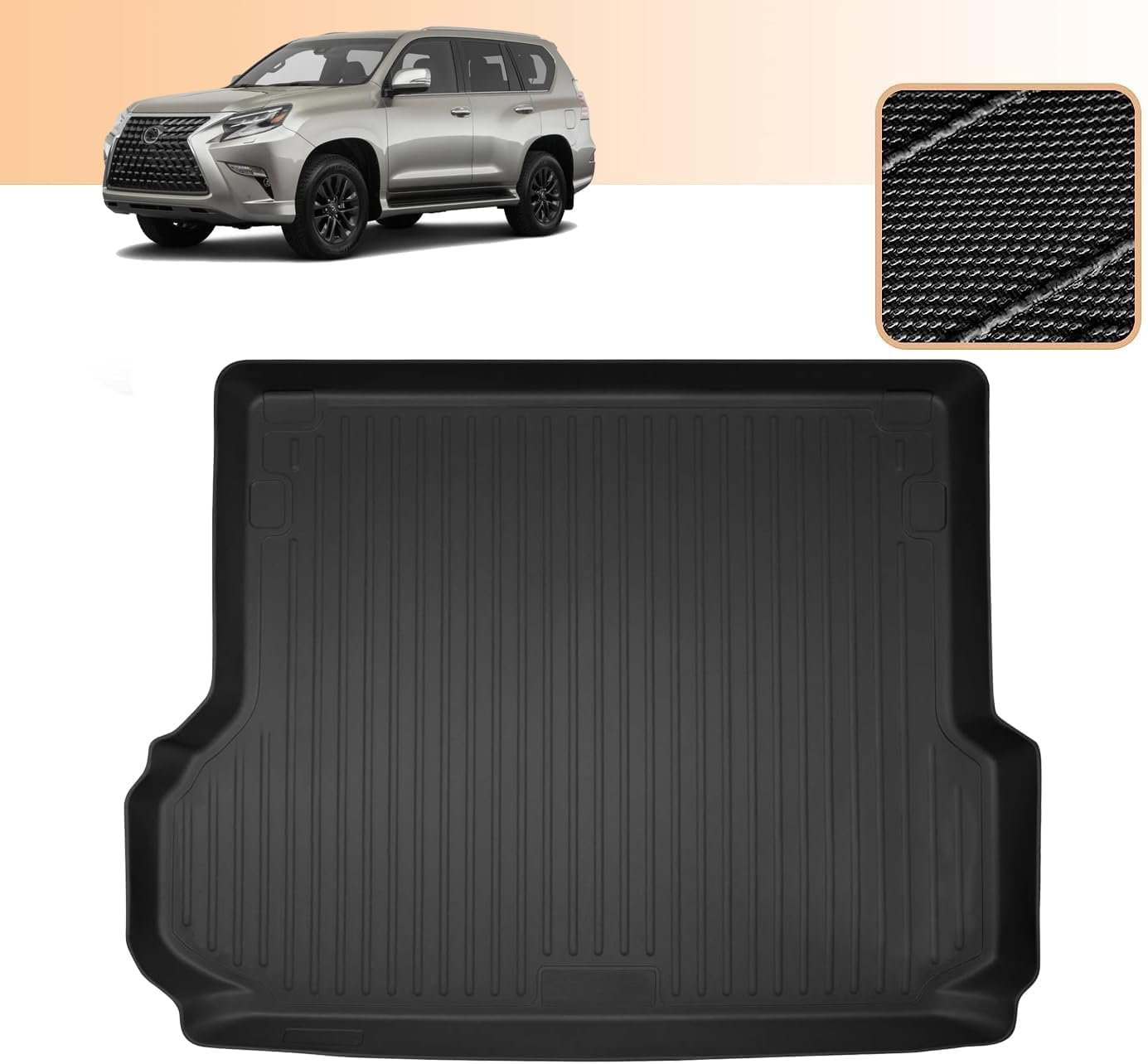 Premium All-Weather Trunk Mat for Lexus GX 460