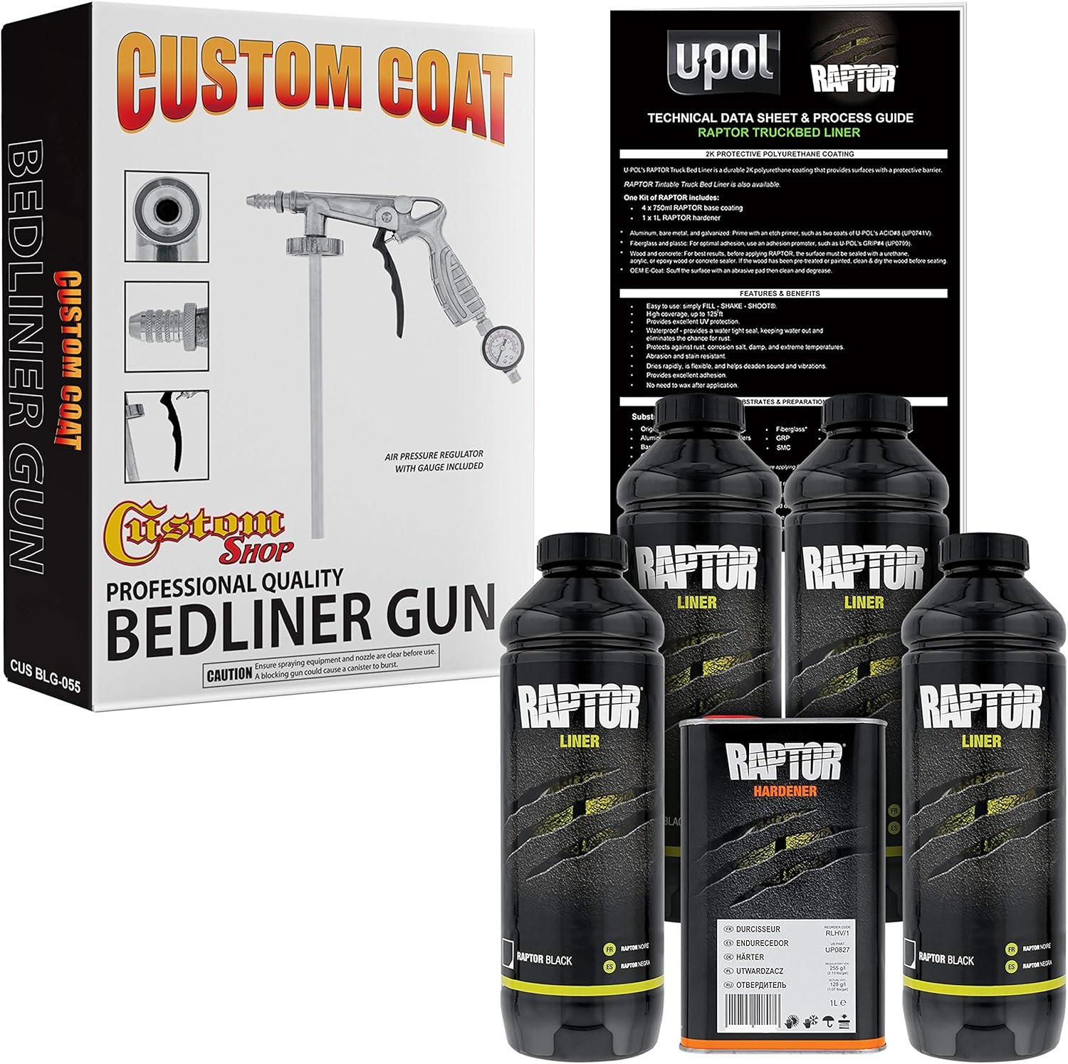 Professional Truck Bed Protection: U-Pol Raptor Liner Kit