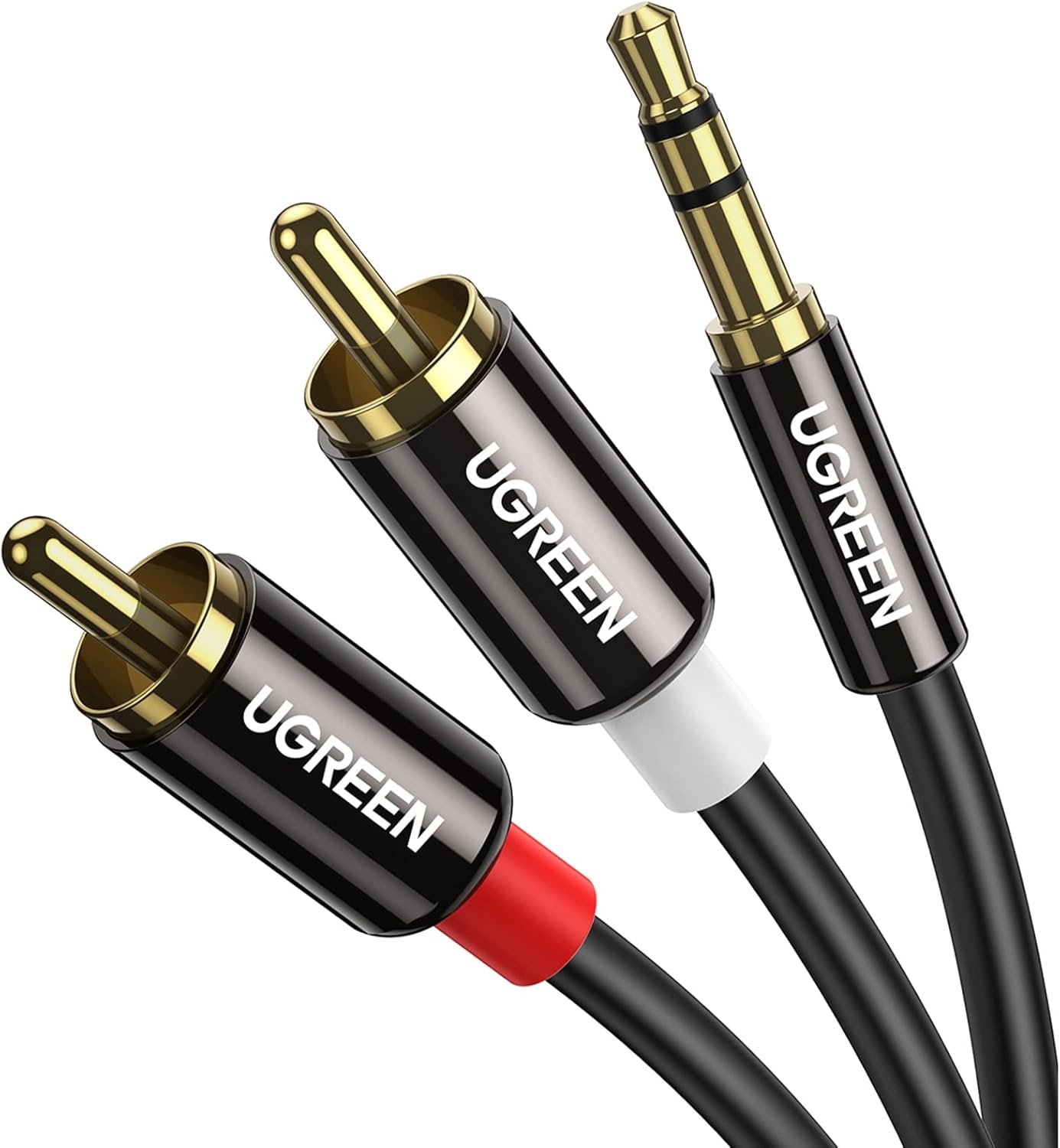 UGREEN 3.5mm to RCA Audio Cable for HiFi Sound