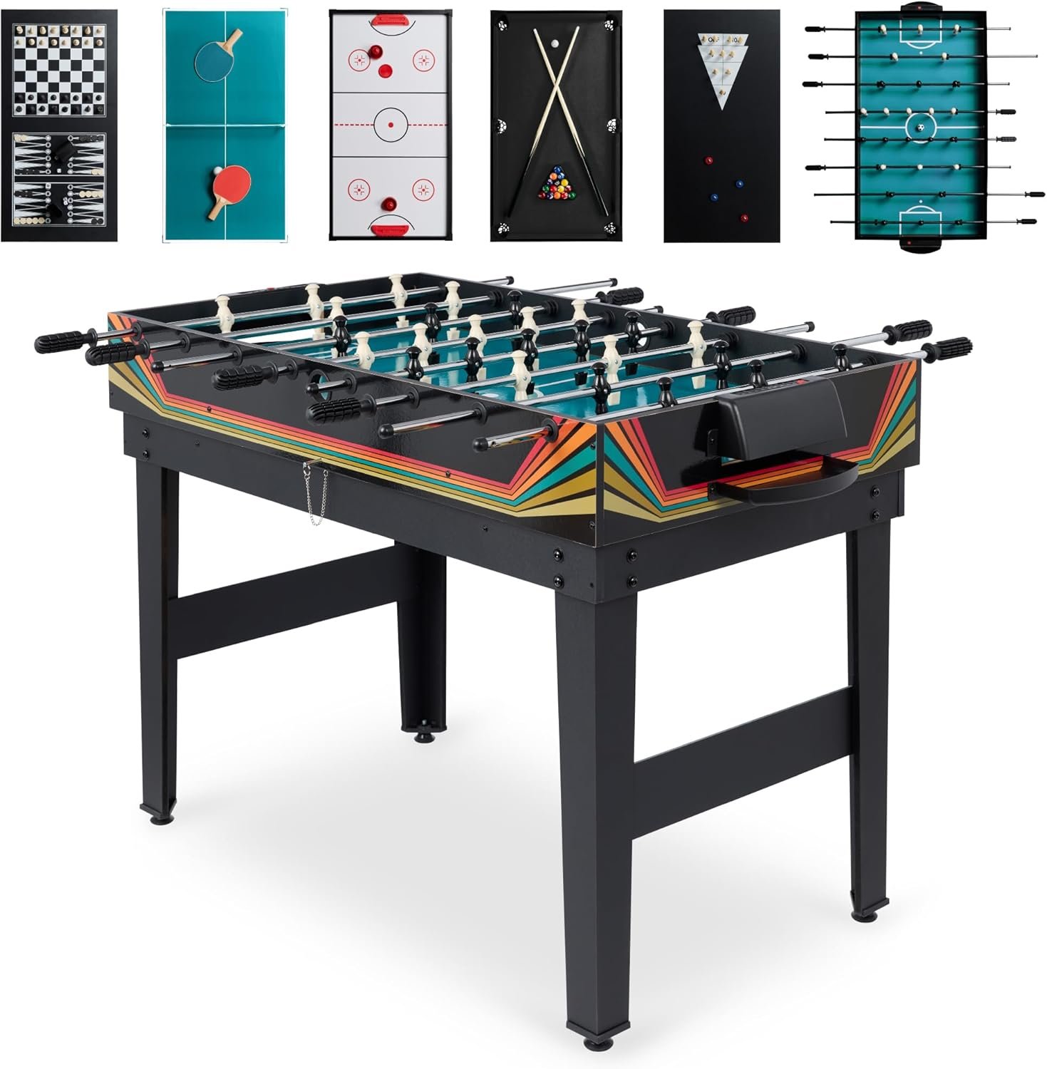 Ultimate Game Room: 10-in-1 Multi-Game Table Set