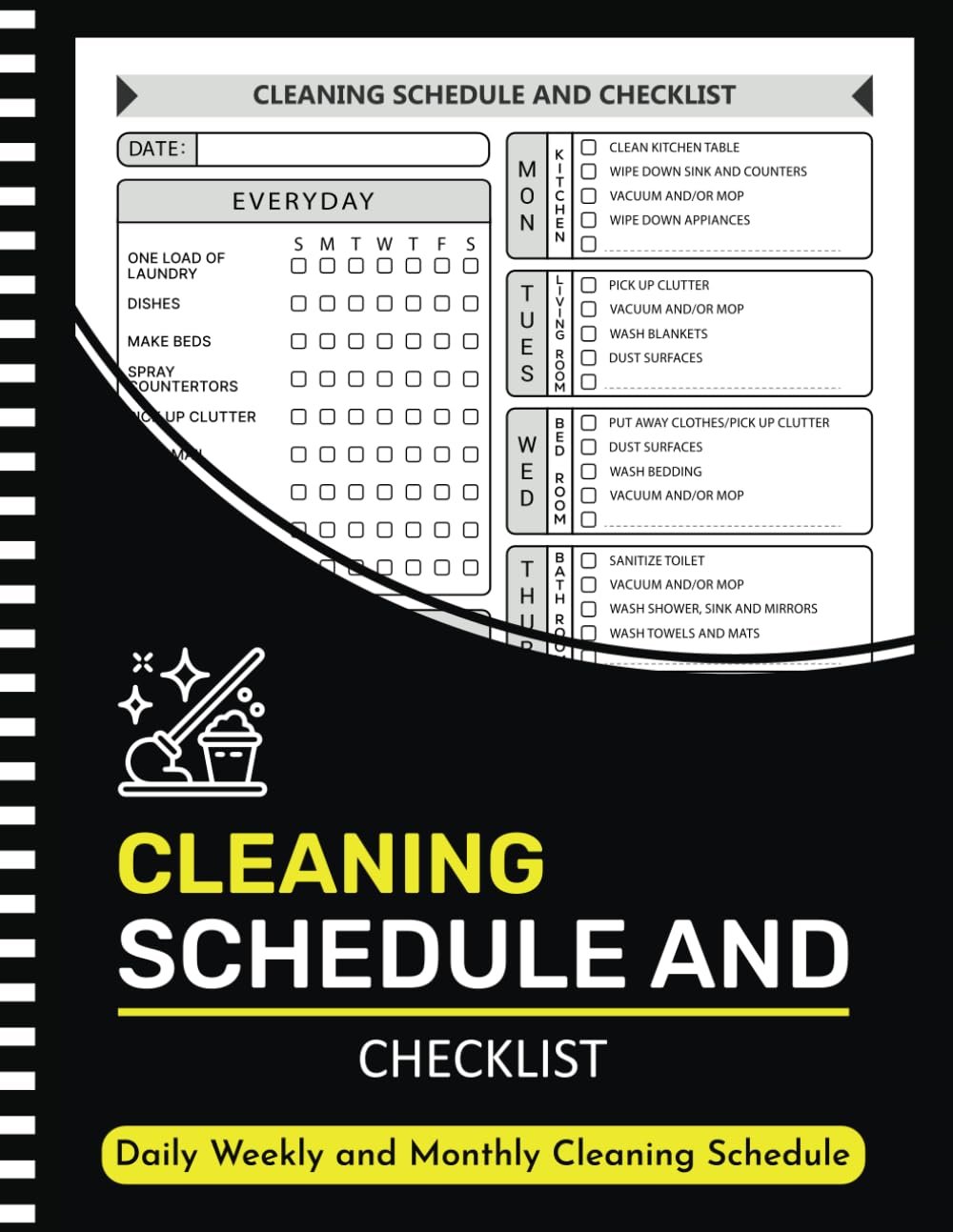 Ultimate Household Cleaning Schedule & Checklist