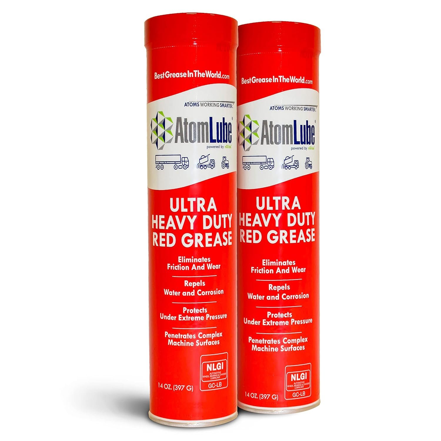 Ultra Heavy Duty Red Grease - 2-Pack for Extreme Protection