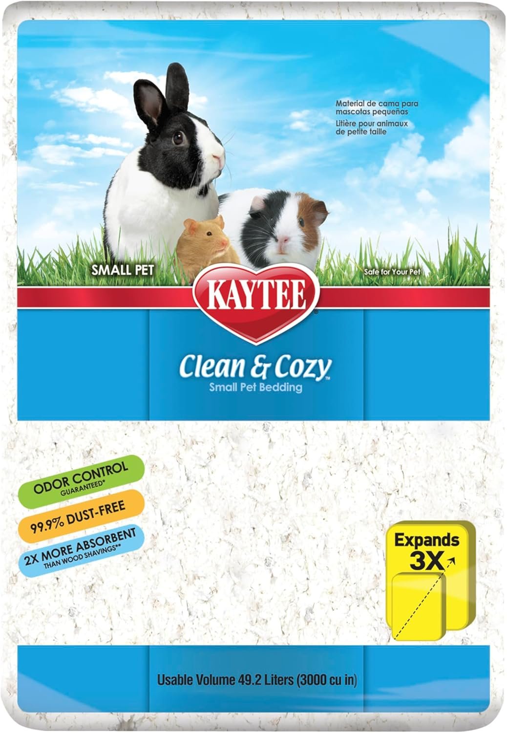 Ultra-Soft Dust-Free Bedding for Small Pets