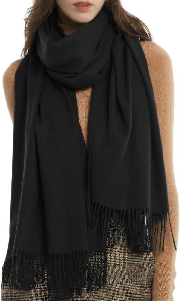 Ultra-Soft Pashmina Shawl: Cozy Winter Wrap for Women