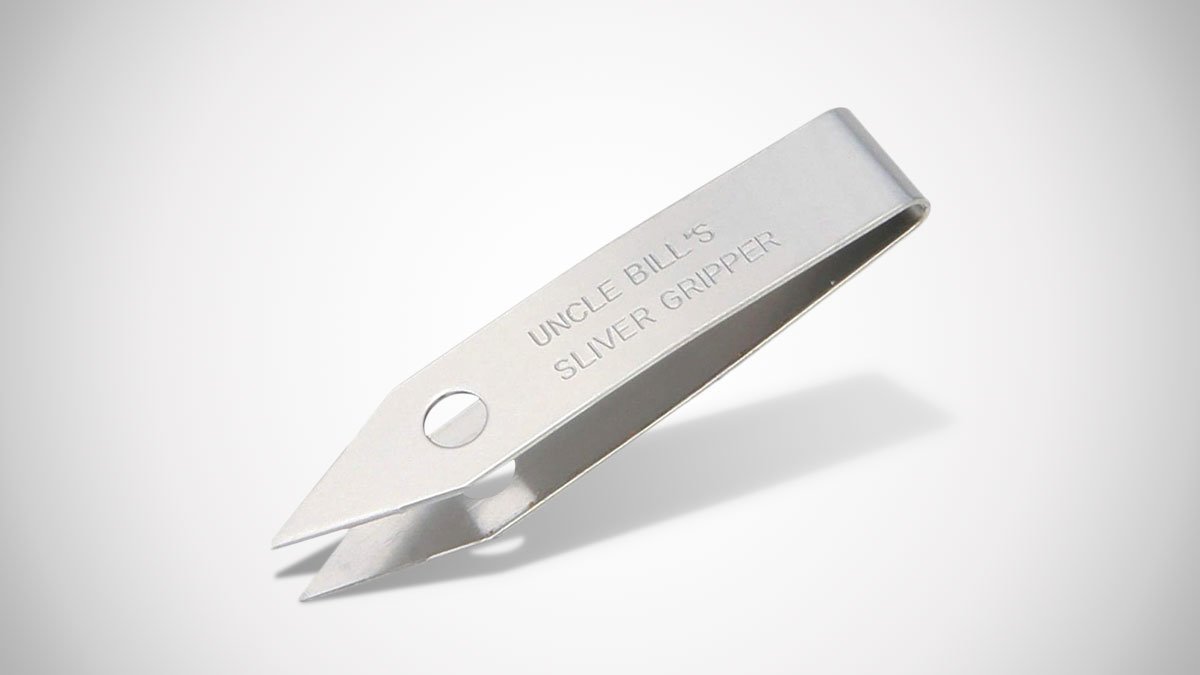 Uncle Bill's Sliver Gripper Precision Tweezers