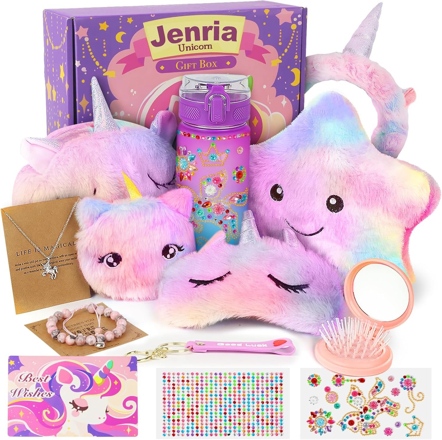 Complete Unicorn Gift Set for Girls - 12 Magical Accessories