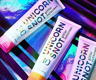 Unicorn Snot Glitter Sunscreen