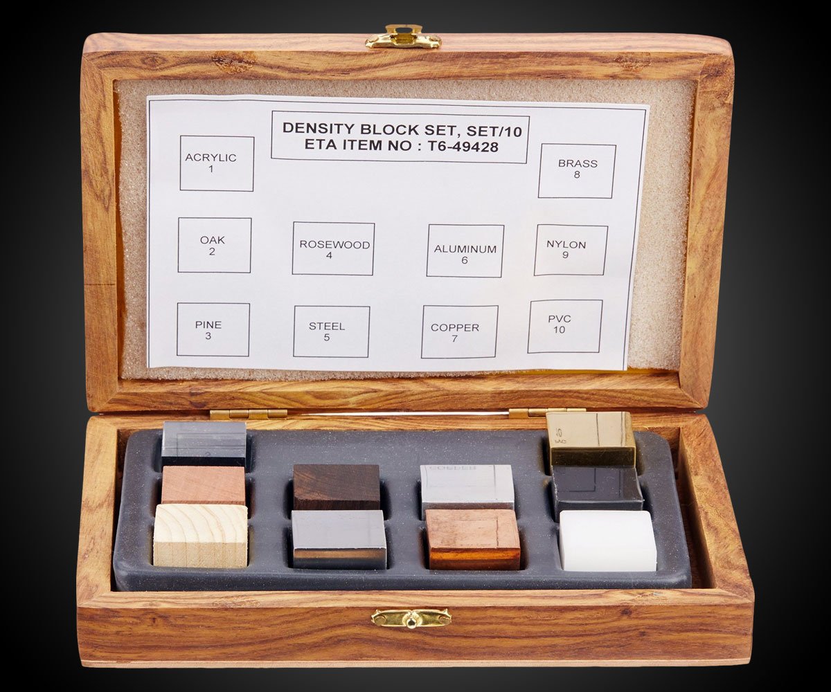 United Scientific Density Cube Set