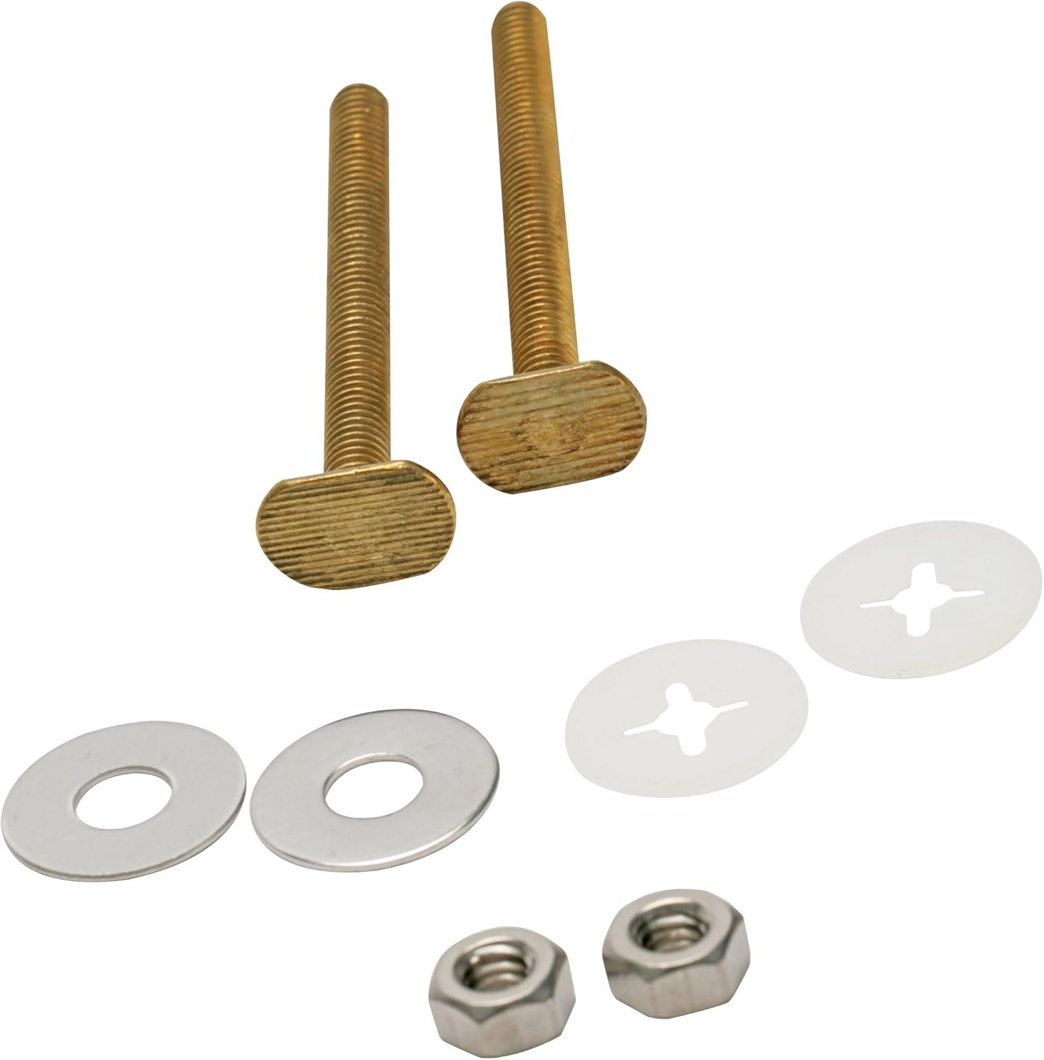 Universal 3-Inch Toilet Bowl to Floor Bolts