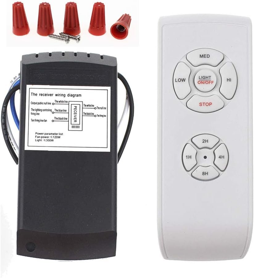 Universal Ceiling Fan Remote – Easy Speed, Light & Timer Control