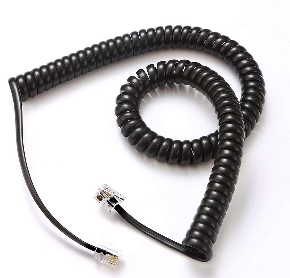 Universal Telephone Handset Cord - 2 Pack