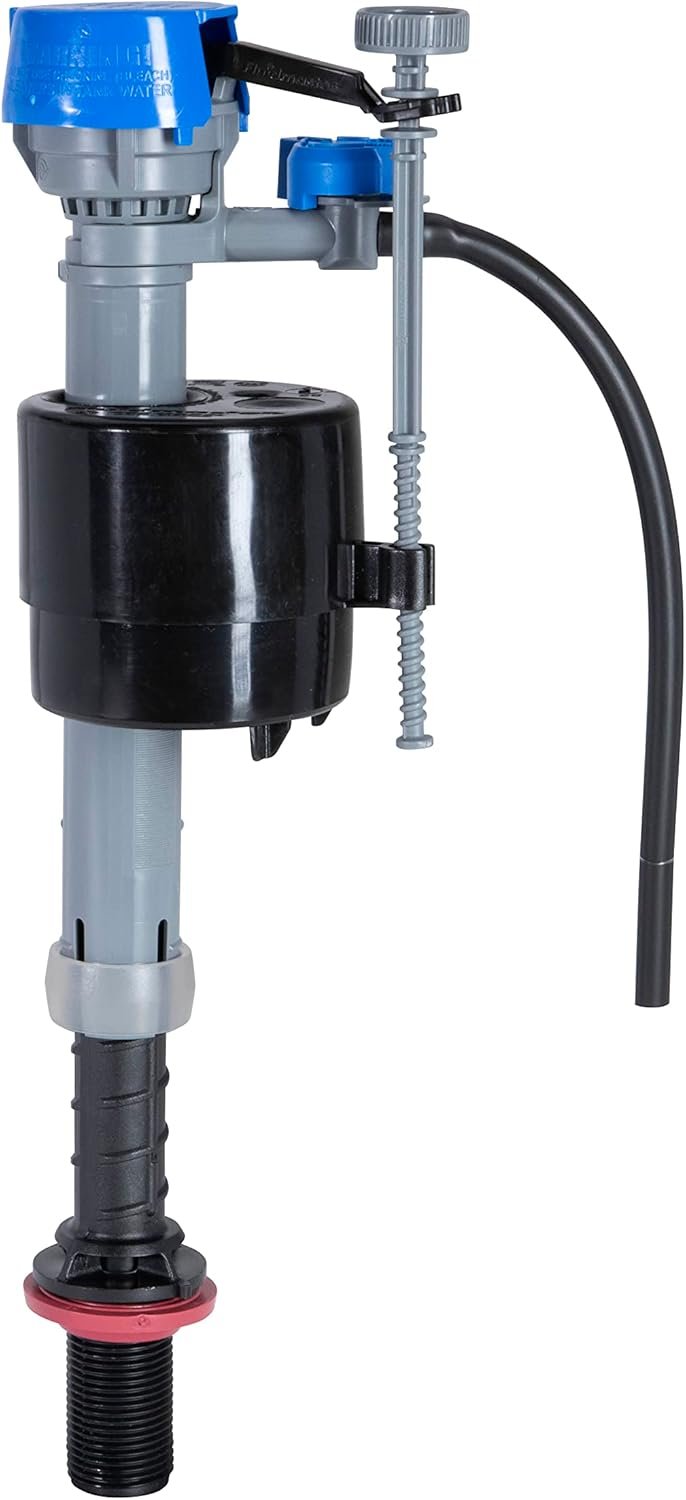 Leak-Proof Universal Toilet Fill Valve for Silent Fills