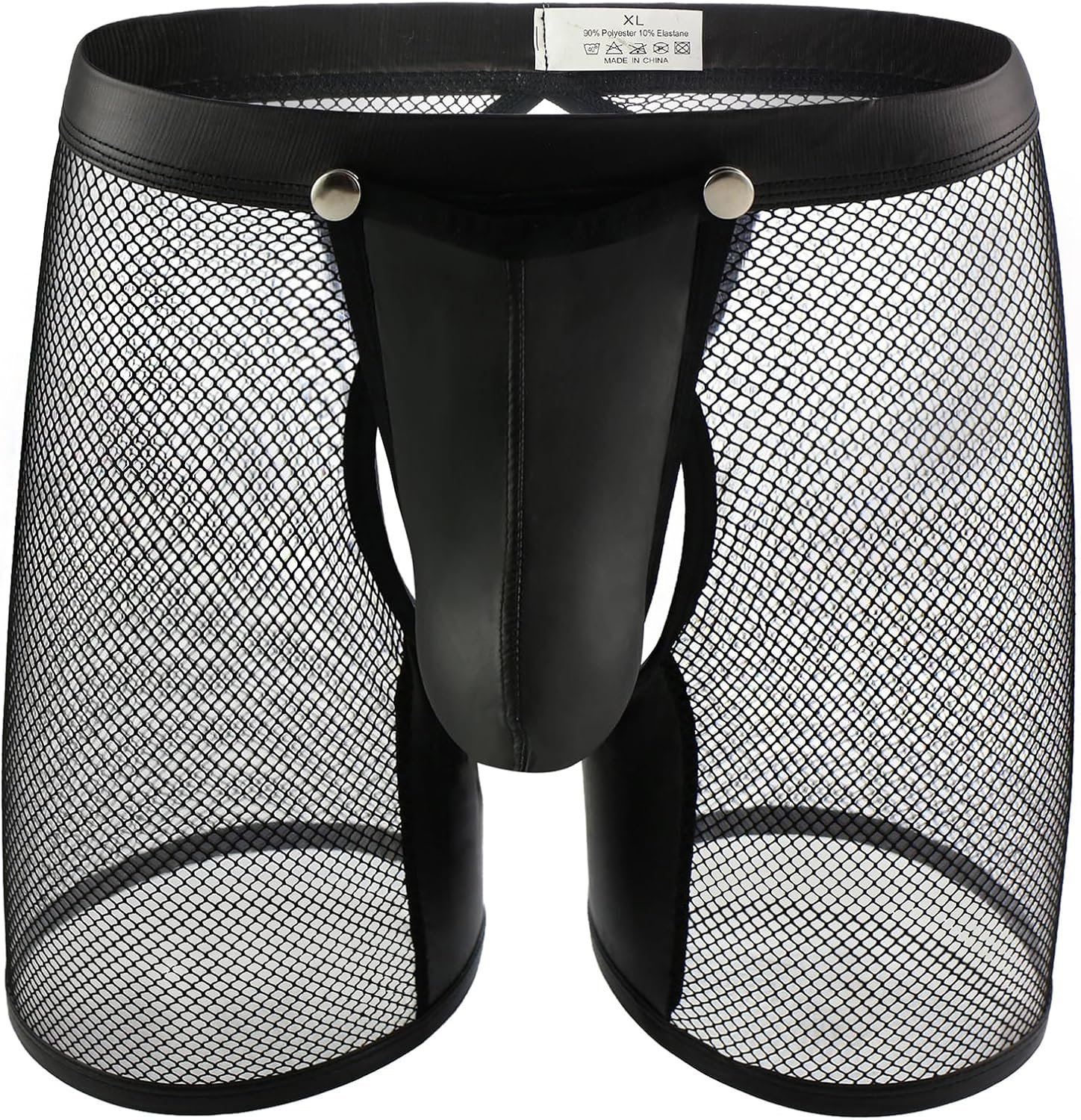 Unleash Your Bold Side with See-Through Mesh Shorts