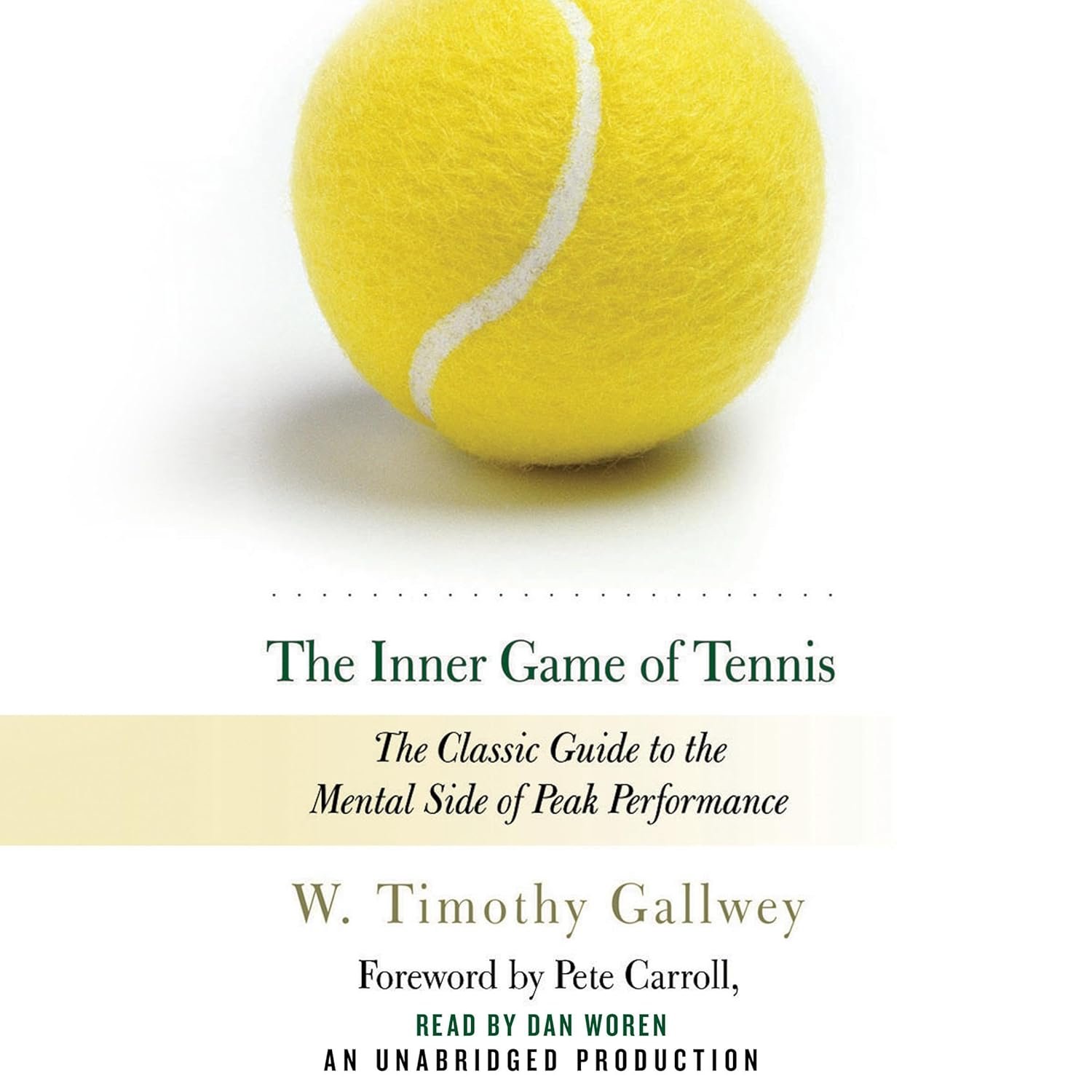 Unlock Relaxed Concentration: Inner Game of Tennis Audiobook