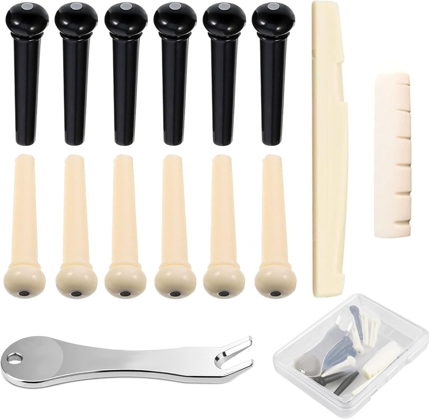 Upgrade Your Acoustic Guitar with 12 Bridge Pins