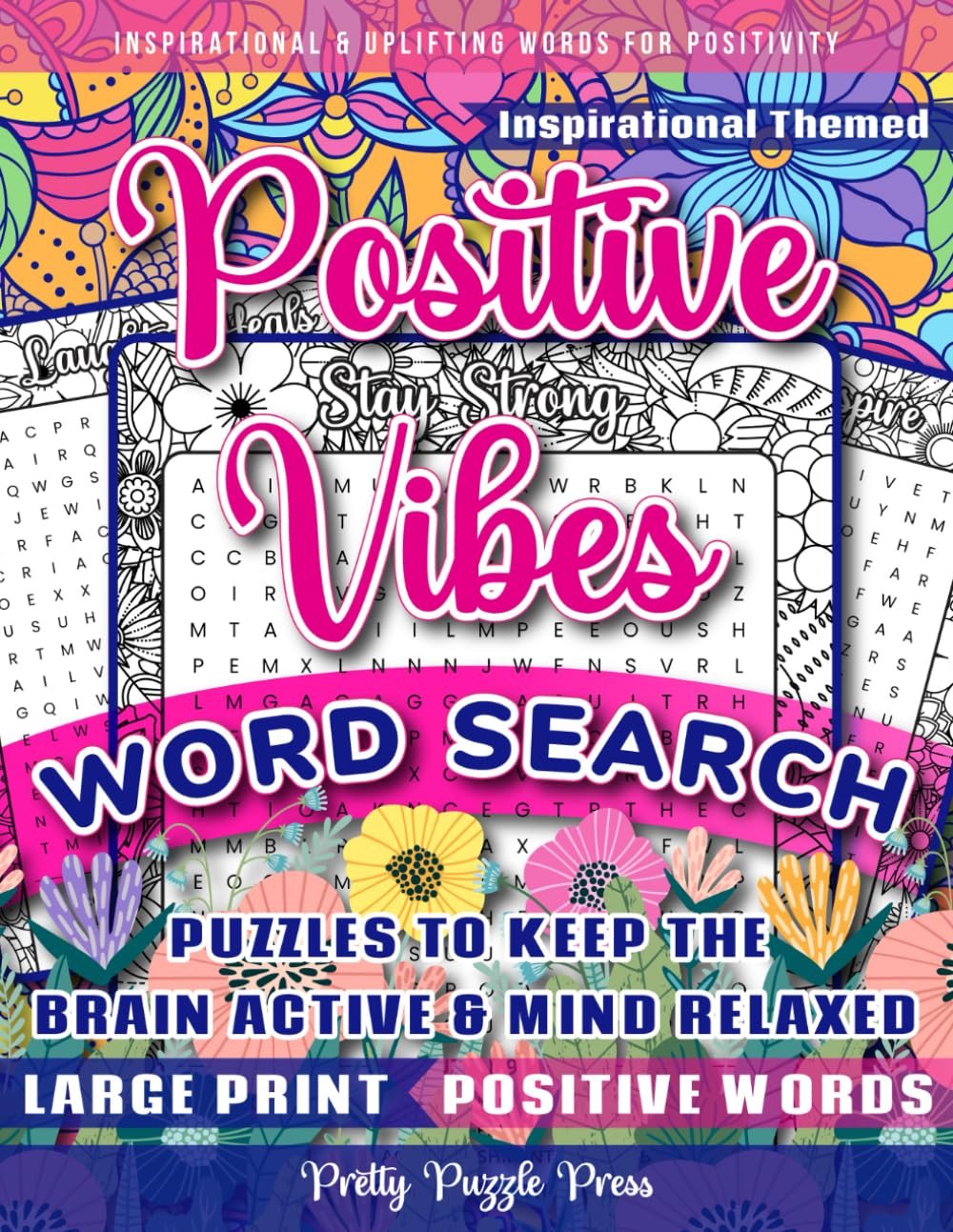 Uplifting Word Search Puzzle Book for All Ages
