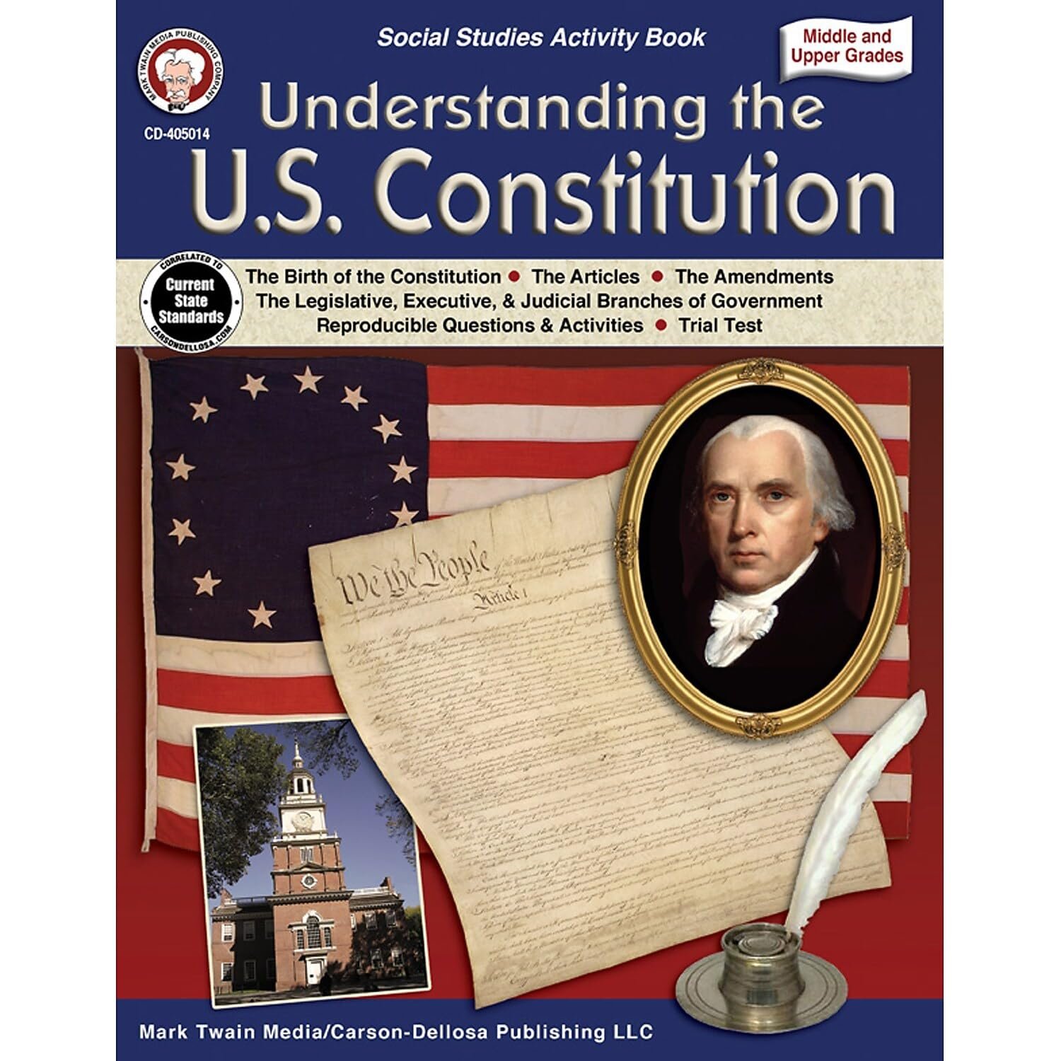 Engaging US History Workbook for Kids